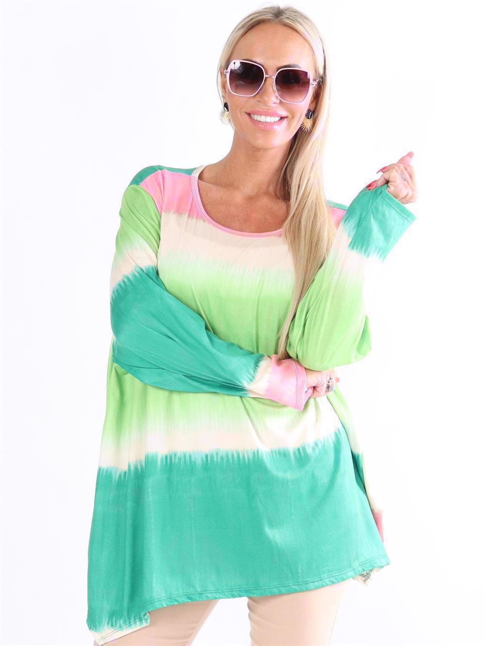 Lois - Blød bluse med print